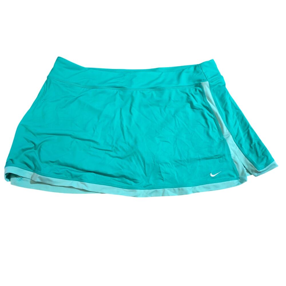 Nike Women's Aqua Blue Golf Tennis Pickleball Skort Size XL
